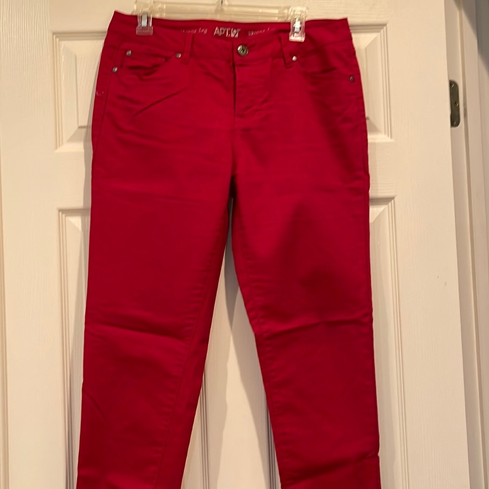Skinny leg jeans